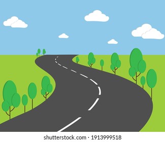 22,934 Cartoon highway road Images, Stock Photos & Vectors | Shutterstock