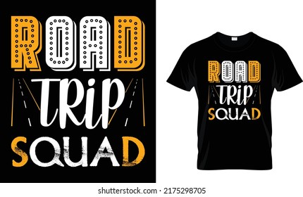 Road Trip Captain Summer Camping Travel T-Shirt. Vector typography t shirt design...