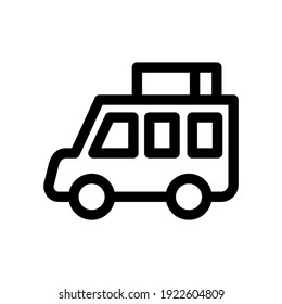 road trip icon or logo isolated sign symbol vector illustration - high quality black style vector icons
