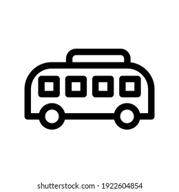 icono de viaje por carretera o logotipo símbolo de señalización aislado ilustración vectorial - iconos vectoriales de estilo negro de alta calidad
