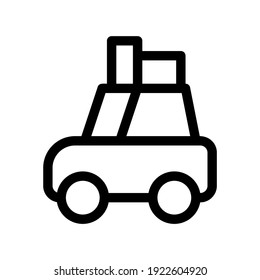 road trip icon or logo isolated sign symbol vector illustration - high quality black style vector icons
