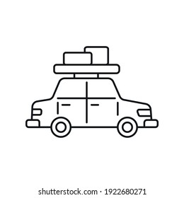 2,712 Car road trip line drawings Images, Stock Photos & Vectors ...