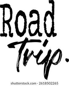  Road Trip Typography T-shirt Design, Beach T-shirt Design, summer retro boho design, Vintage Distressed, vector file, silhouette file, typewriter