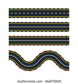 Road, vector art and illustration.