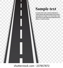 Road vector background