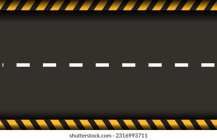 road vector background, traffic sign.