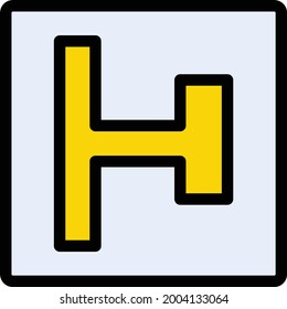 Straßenvektorfarben-Symbol