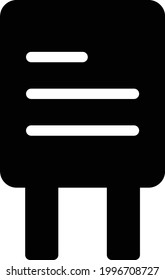 road vector glyph flat  icon