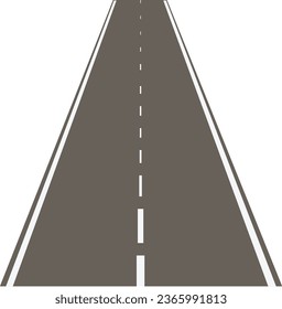 Road Vector Graphics Illustration template