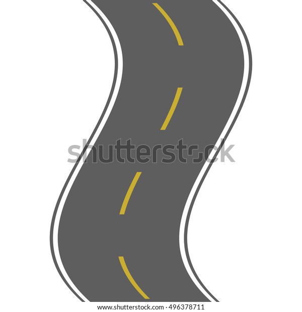 Road
vector highway. Winding road. Vector
illustration