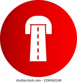 Road vector icon 