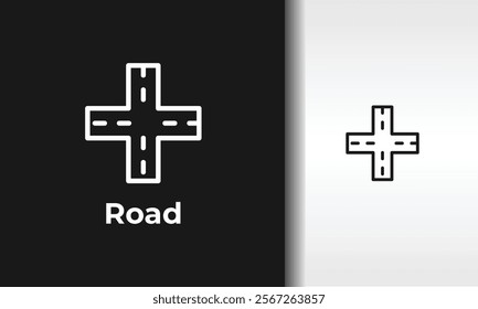 Road Vector, Icon Or Logo Sign Isolated Symbol Illustration