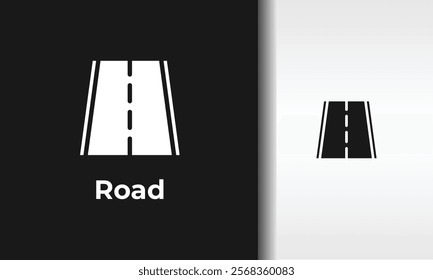 Road Vector, Icon Or Logo Sign Isolated Symbol Illustration