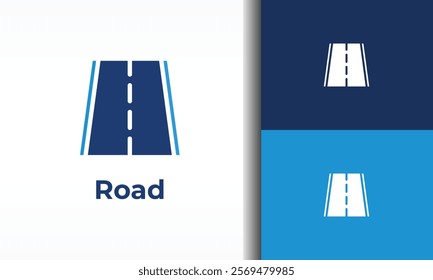Road vector, icon or logo sign isolated symbol illustration