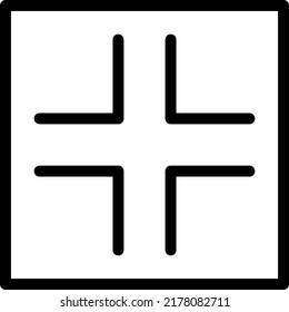 ilustración del vector de carretera en un fondo transparente.Símbolos de calidad premium.Iconos vectores de trazo para el diseño de concepto y gráfico.