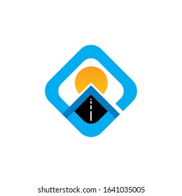 Road Vector Logo To Company