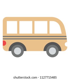 A road vehicle for transportation smaller than a truck depicting van