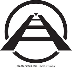 Diseño de logotipo moderno para carreteras