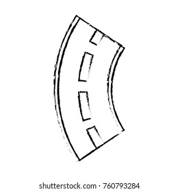 road winding street navigation element
