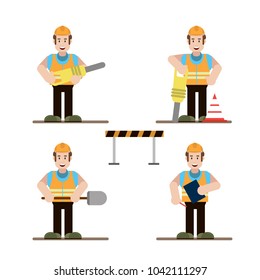 road worker set