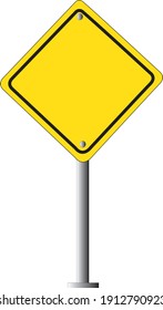 
road yellow sign vector illustration.