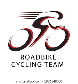 Roadbike Cycle Team Logo With Letter S In The Centre