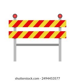 Icono de control de carretera ilustrado en el fondo