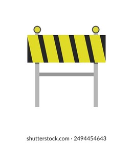 Icono de control de carretera ilustrado en el fondo