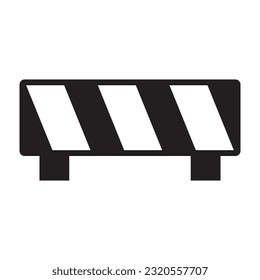 roadblock icon vector template illustration logo design