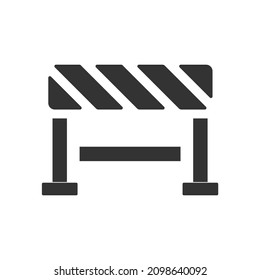 Roadblock Icons Symbol Vector Elements For Infographic Web