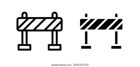 Roadblock icons for web ui designs