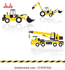 road-building machinery