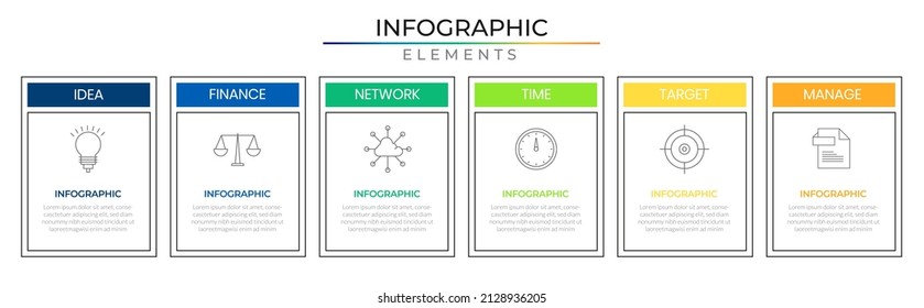 Roadmap business rectangle infographic plan concept design vector with icons. Journey timeline network project template for presentation and report.