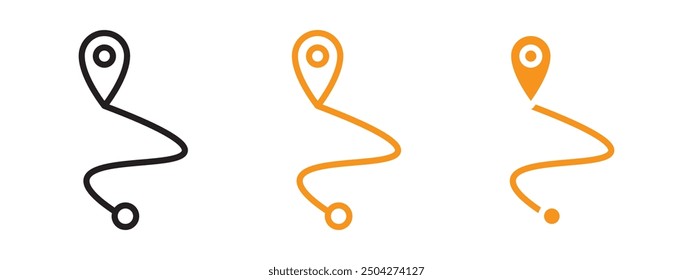 Roadmap icon (2) web design in vector