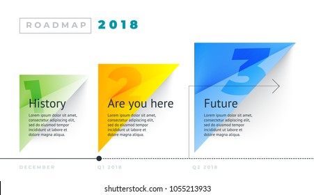 Roadmap set. Lines, arrows, timeline. For registration of sites, a road map for start-ups, polygraphy, infographics, posters, magazines.
