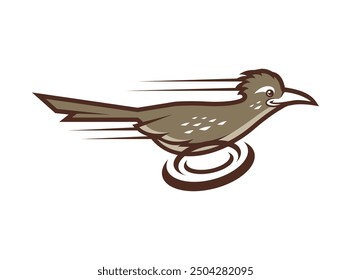 ROADRUNNER CHARACTER MASCOT DESIGN ILLUSTRATION