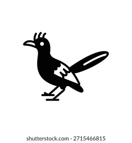 Roadrunner Desert Bird Füllsymbol: Südwesten der USA und Tierwelt