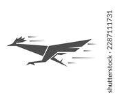 Roadrunner logo icon design illustration 