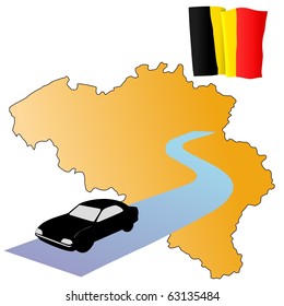 roads of Belgium