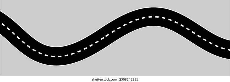 Roads illustration. Path, asphalt, travel, highway, distance, track, car, trail, life, dust, movement, peolos. Vector icons for business and advertising.	