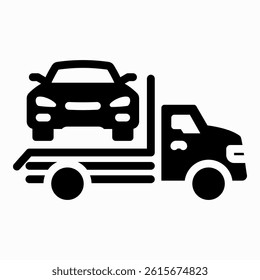 Roadside Assistance Icon Element For Design