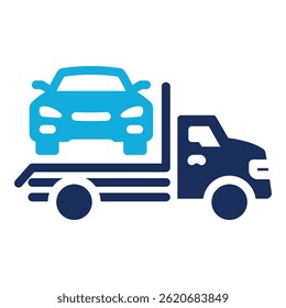 Roadside Assistance Icon Element For Design
