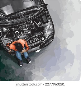 los problemas de los vagones de carretera necesitan ayuda.