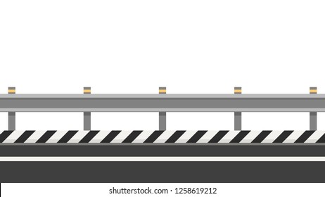 Roadside vector. free space for text. wallpaper. copy space.