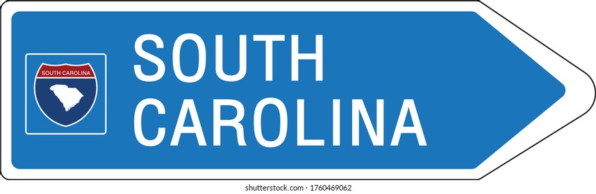 Roadway sign Welcome to Signage on the highway in american style