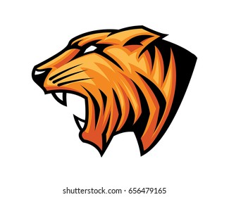 Roar Tiger Head