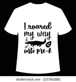 I roared my way into pre k  Mardi Gras shirt print template, Typography design for Carnival celebration, Christian feasts, Epiphany, culminating  Ash Wednesday, Shrove Tuesday