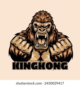 Roaring Angry Kingkong, Angry Gorilla