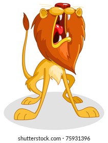 Roaring lion