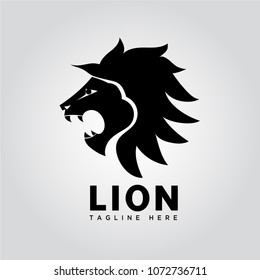 roaring lion head logo